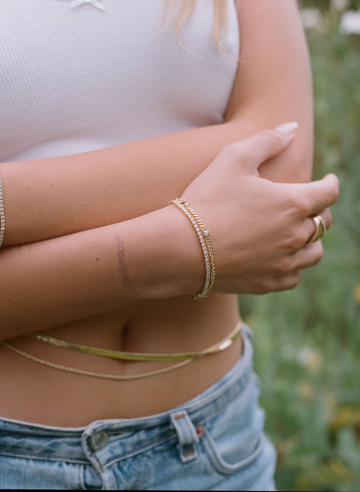 Tennis Bracelet | Mini Amina  | Lili Claspe