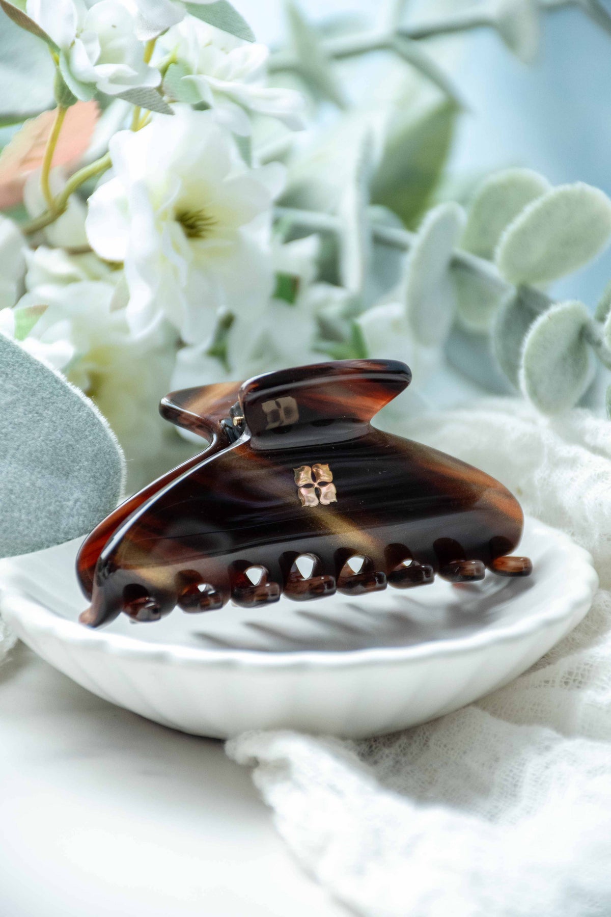 Glamour Grip Mini Claw | Tigers Eye - Bronze Gold Shimmer | Fenna&Fei