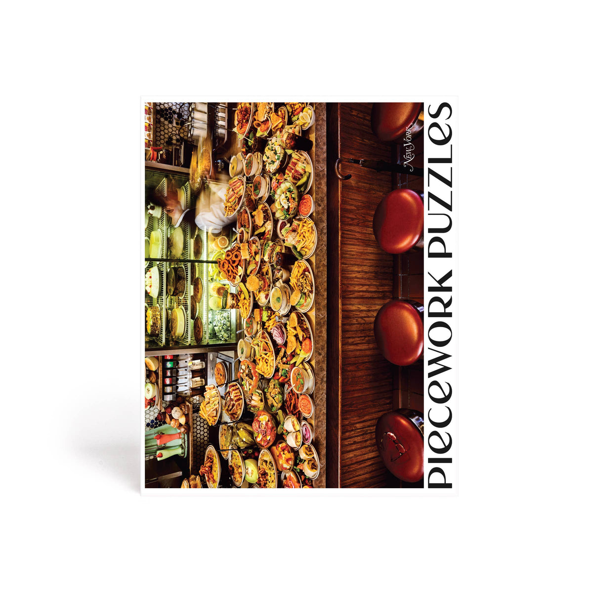 1000 Piece Puzzle |  The New York Diner ✨NEW COLLAB✨  | Piecework Puzzles