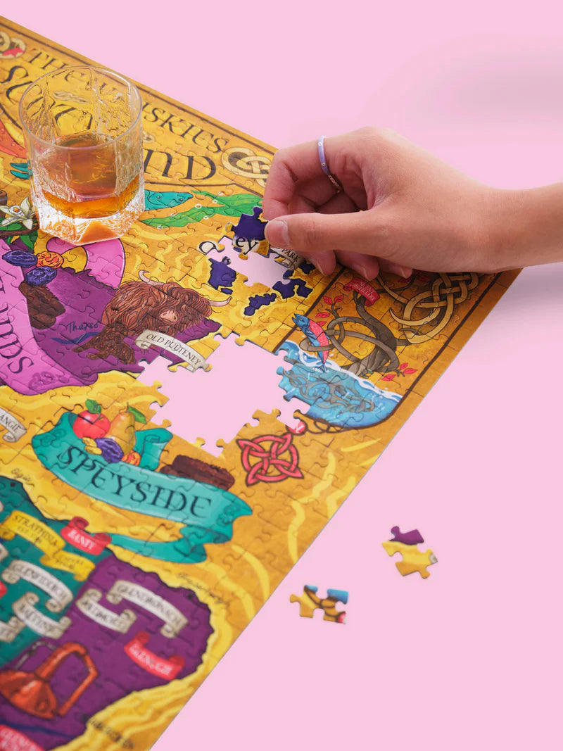 1000 Whisky Jigsaw Puzzle | Scotland | Water &amp; Wines