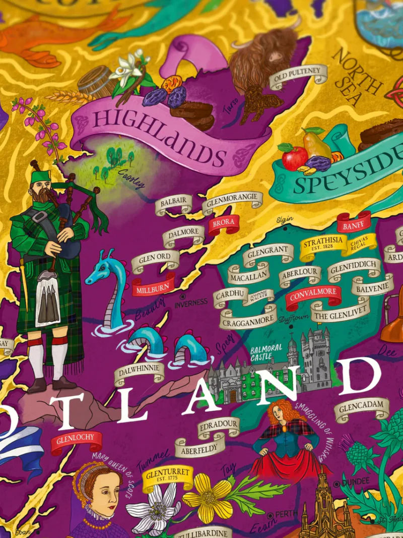 1000 Whisky Jigsaw Puzzle | Scotland | Water &amp; Wines