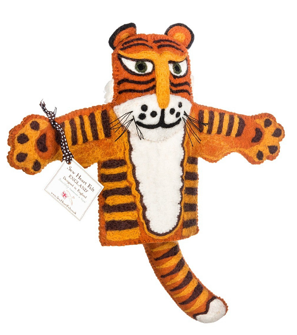 Hand Puppet | Raj the Tiger | Sew Heart Felt