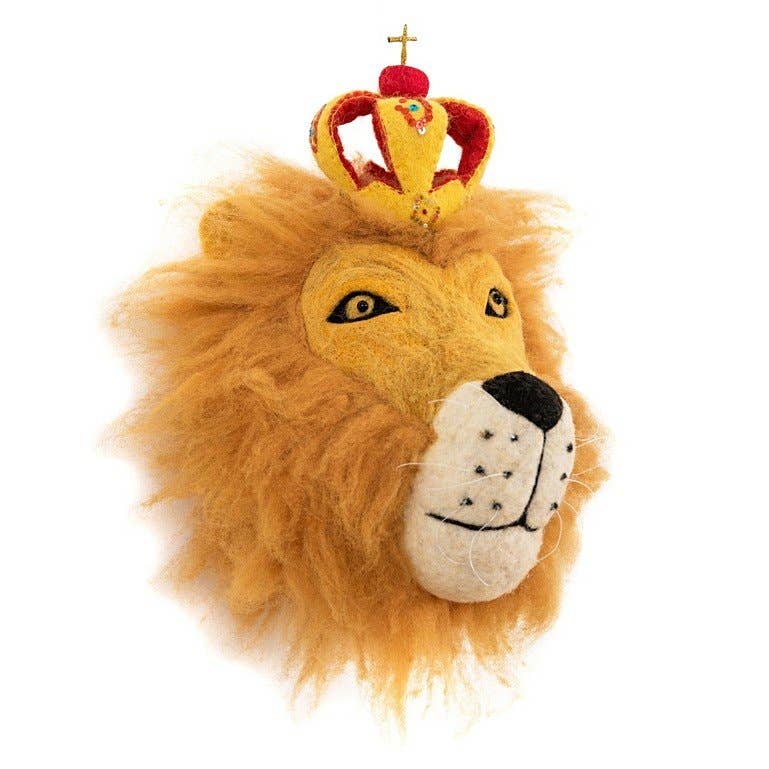 Wall Art | Prince Leopold the Lionhead | Sew Heart Felt