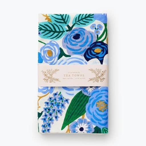 Tea Towel | Garden Party Blue | Rifle Paper Co.