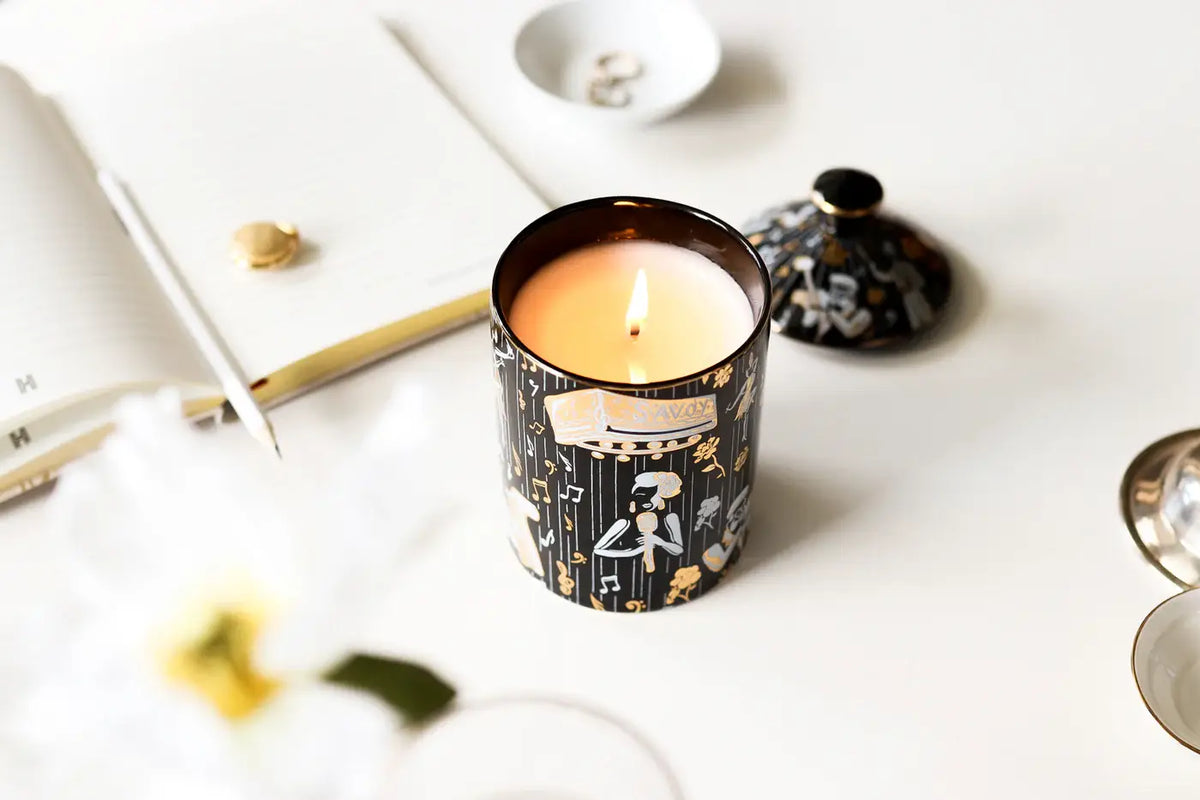 Ceramic Luxury Candle | Duke | Harlem Candle Co