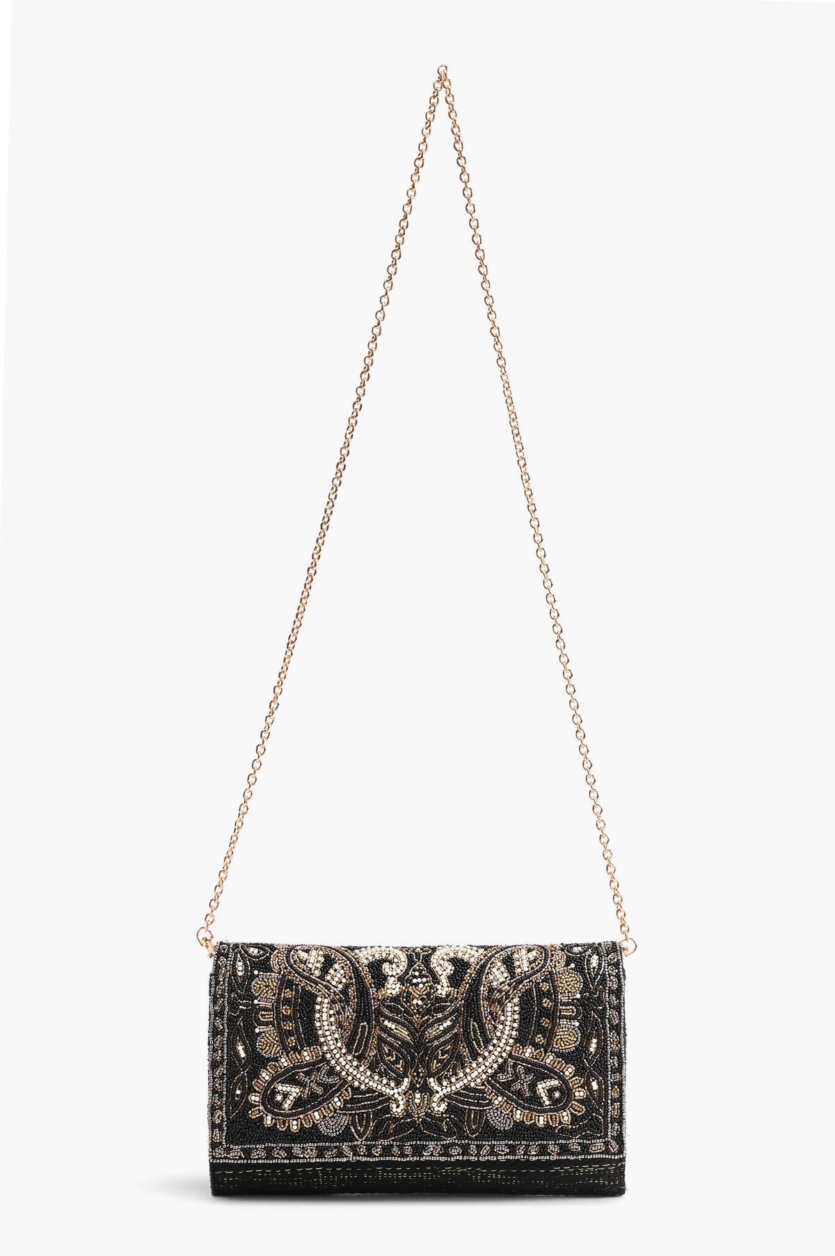 Old World Crafted Flap Clutch | America and Beyond