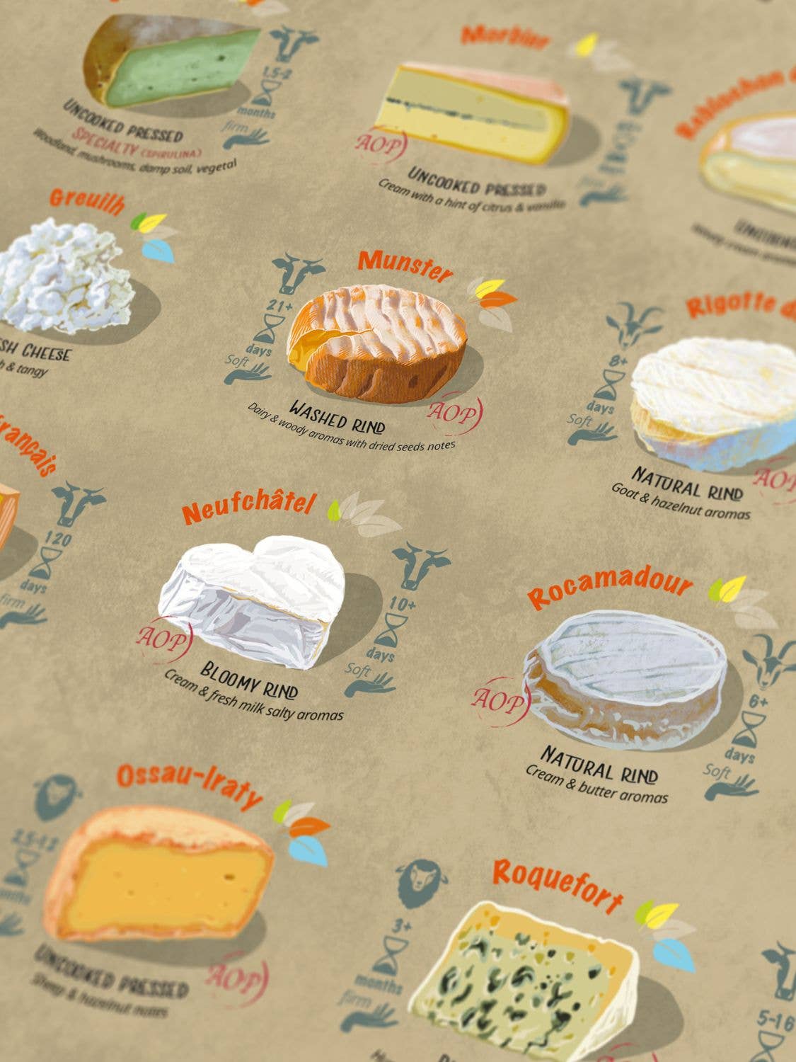 1000 Piece Cheese Puzzle | France | Water &amp; Wines