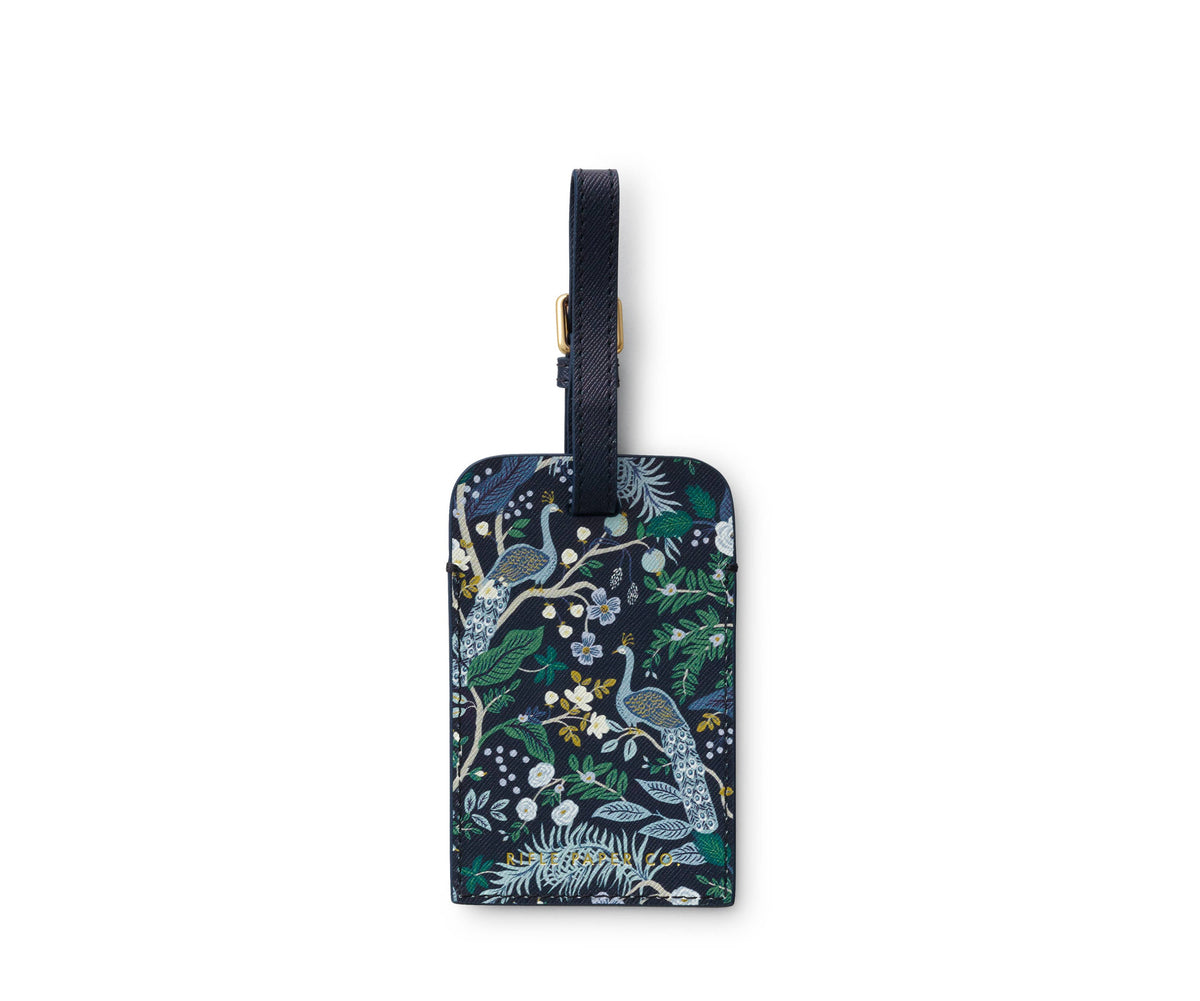 Luggage Tag | Peacock | Rifle Paper Co.