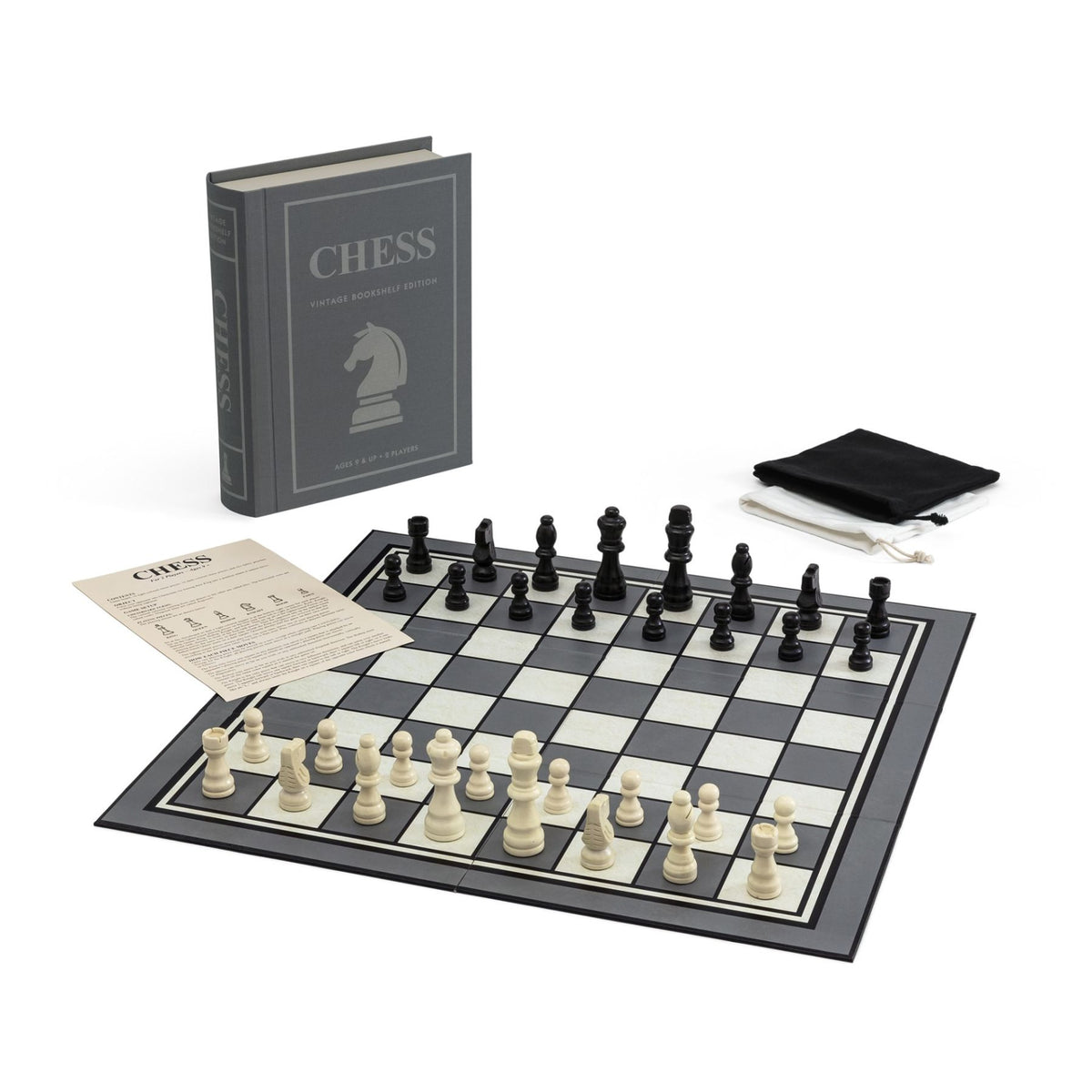 Vintage Bookshelf Edition | Chess | WS Game Company