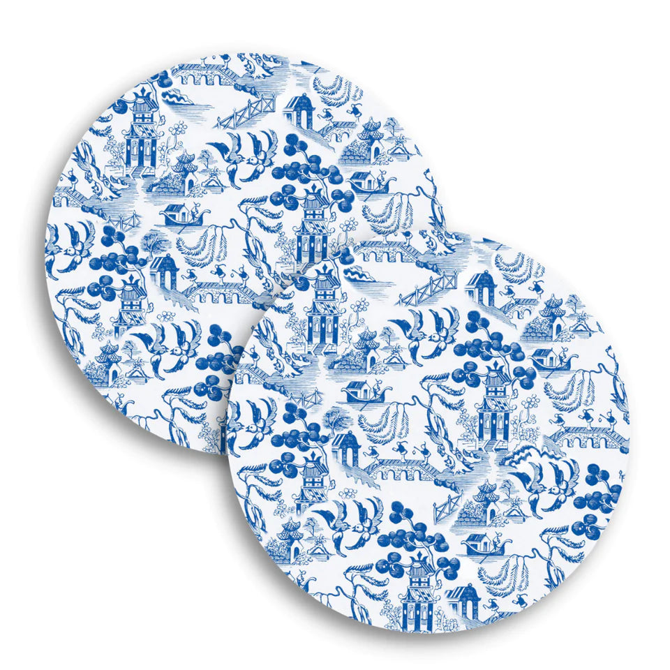 Chinoiserie Handmade resin coasters from Tart by Taylor,