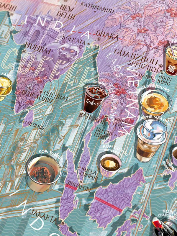 1000 Piece Coffee Puzzle | Coffee Wonderlands | Water &amp; Wines