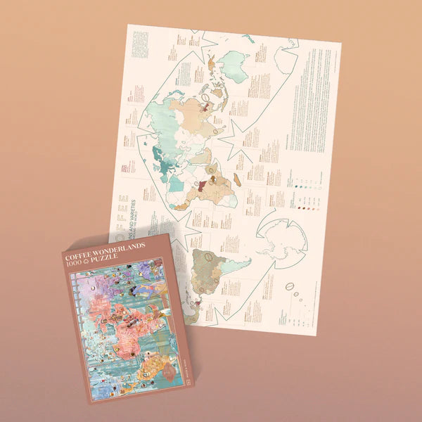 1000 Piece Coffee Puzzle | Coffee Wonderlands | Water &amp; Wines