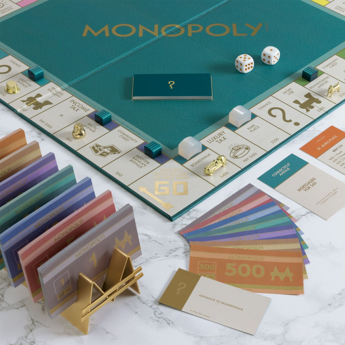 Del Mar Shagreen Edition | Monopoly | WS Game Company