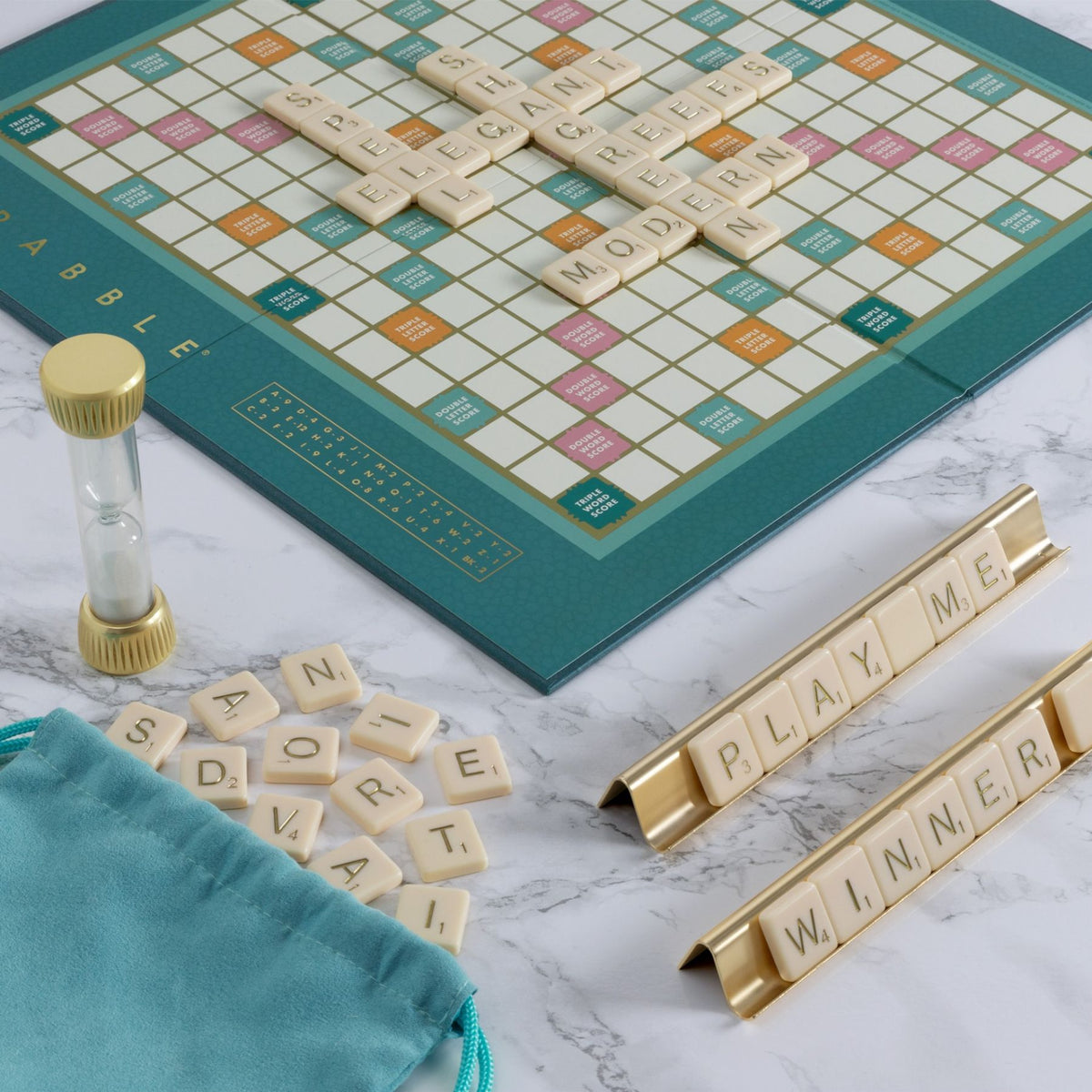 Del Mar Shagreen Edition | Scrabble | WS Game Company