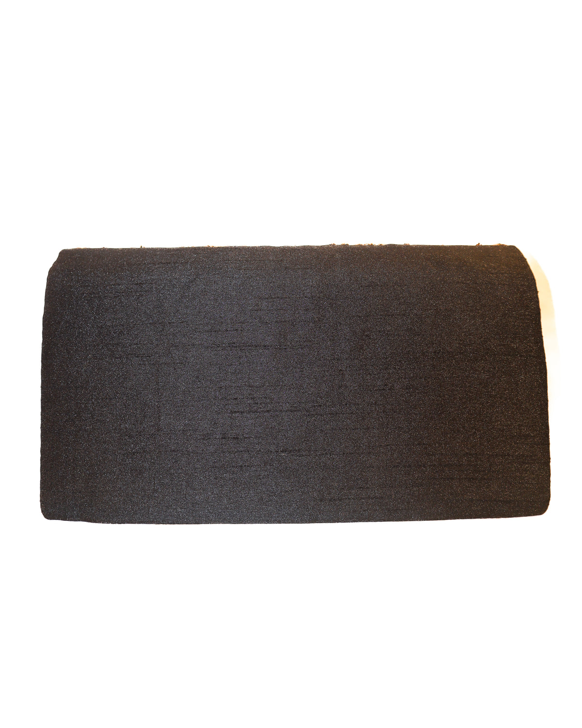 Evening Bag | Antique Gold Lattice |  Black Silk | Mariam Zardozi