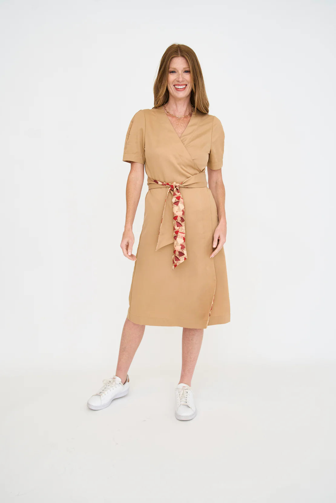 Dress | Wrap Me Up in Dark Khaki | Foreign Fare