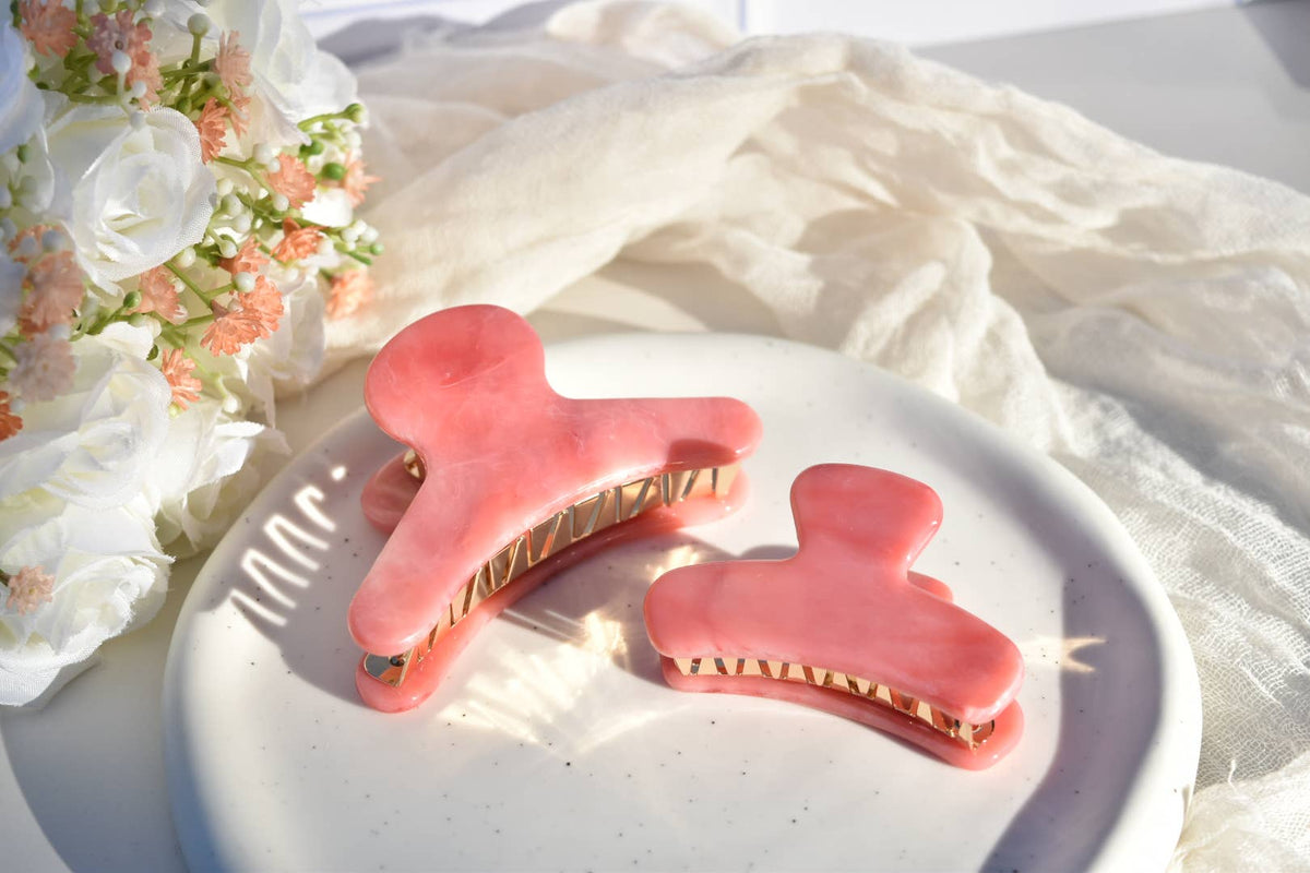 French Claw | Rose Quartz | Fenna &amp; Fei