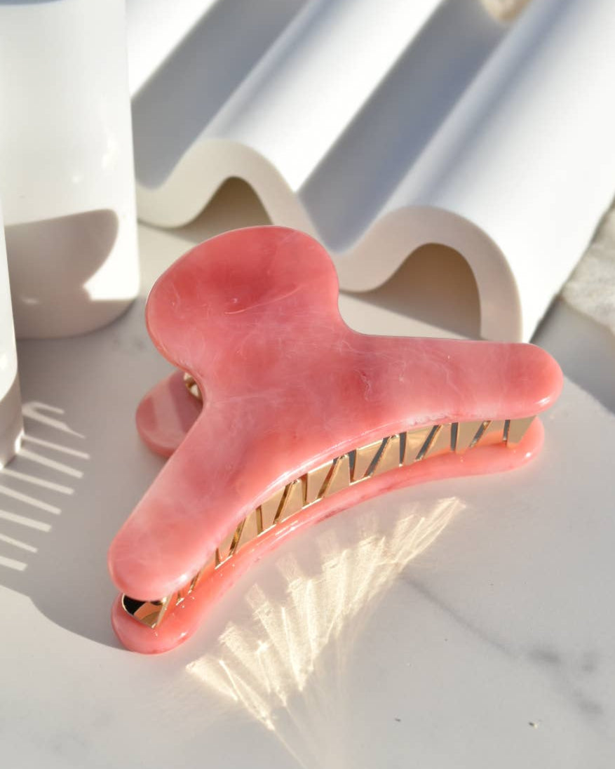 French Claw | Rose Quartz | Fenna &amp; Fei