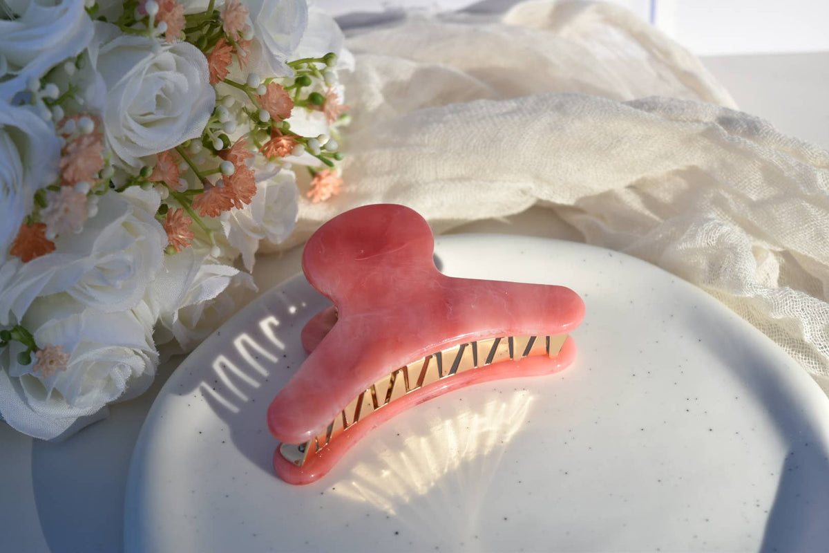 French Claw | Rose Quartz | Fenna &amp; Fei