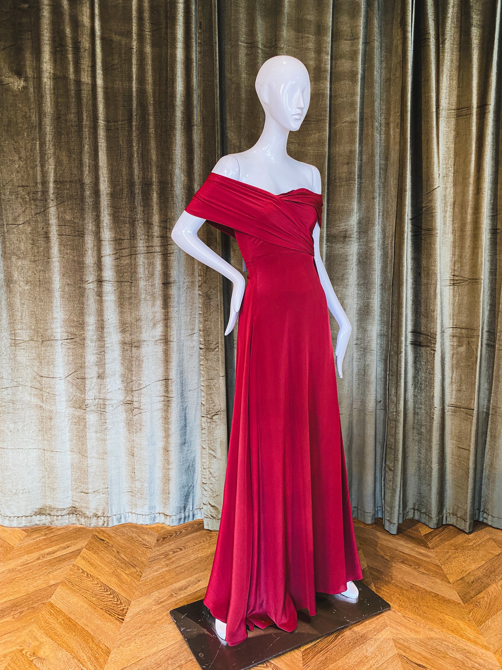 crepe silk dress Ainslie Gown