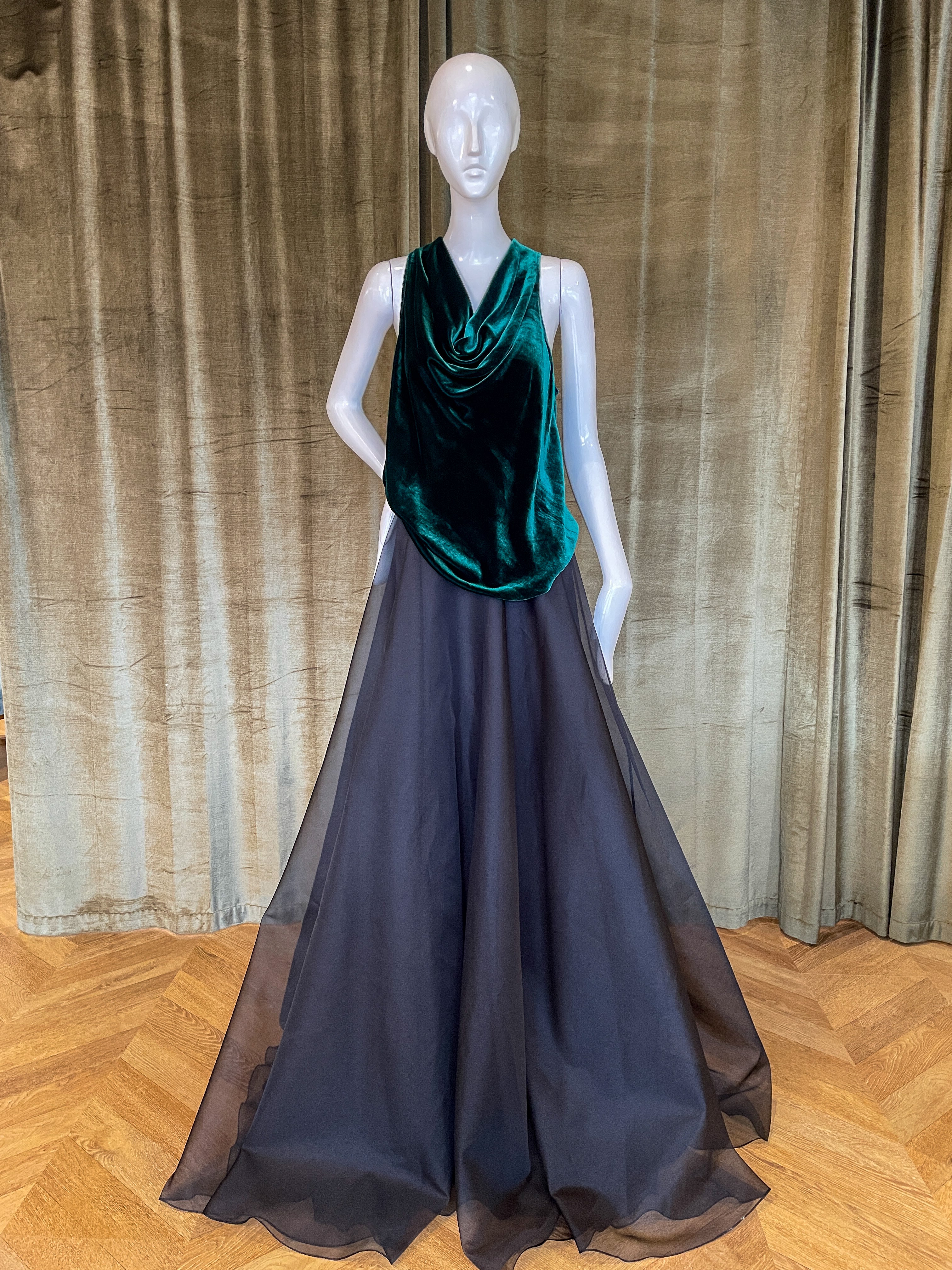 Circle Ball Skirt | Silk Organza (Lined) - David Peck