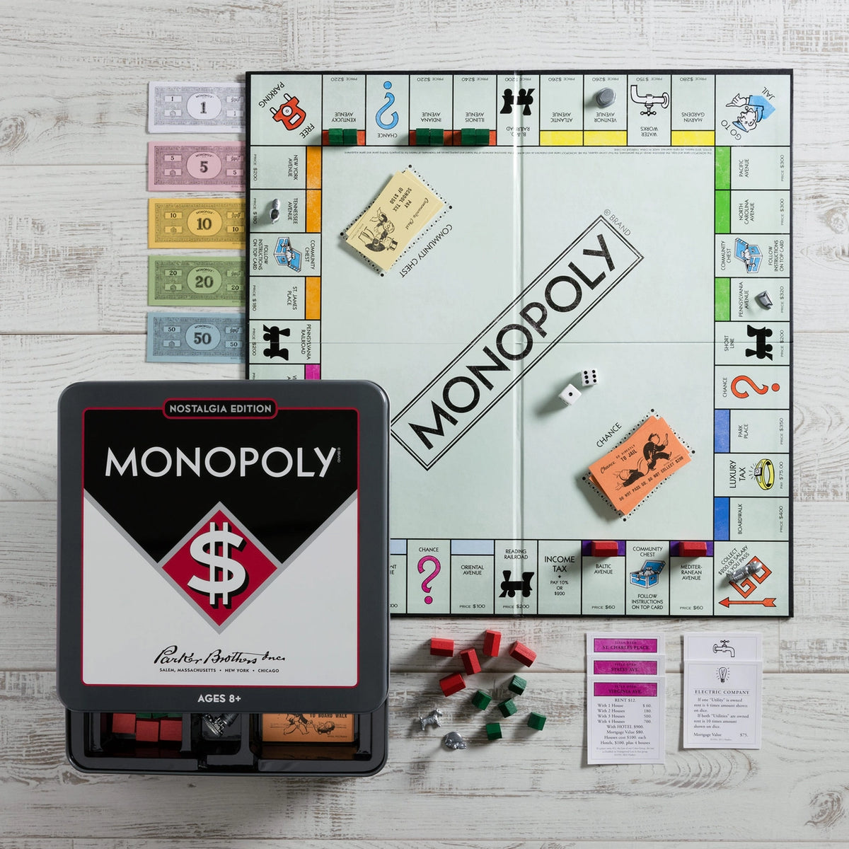 Nostalgia Tin| Monopoly | WS Game Company