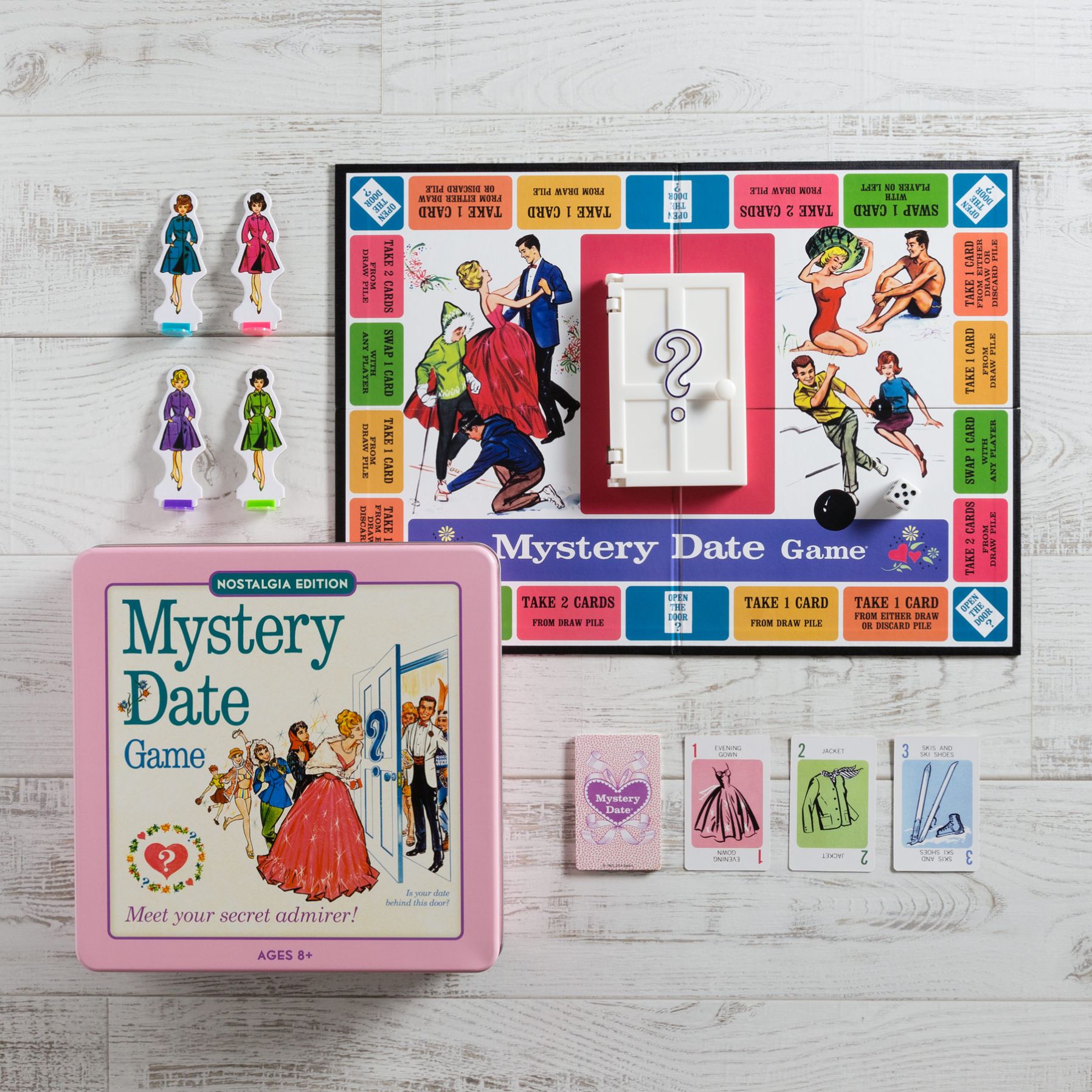 Nostalgia Tin | Mystery Date Game | WS Game Company - David Peck