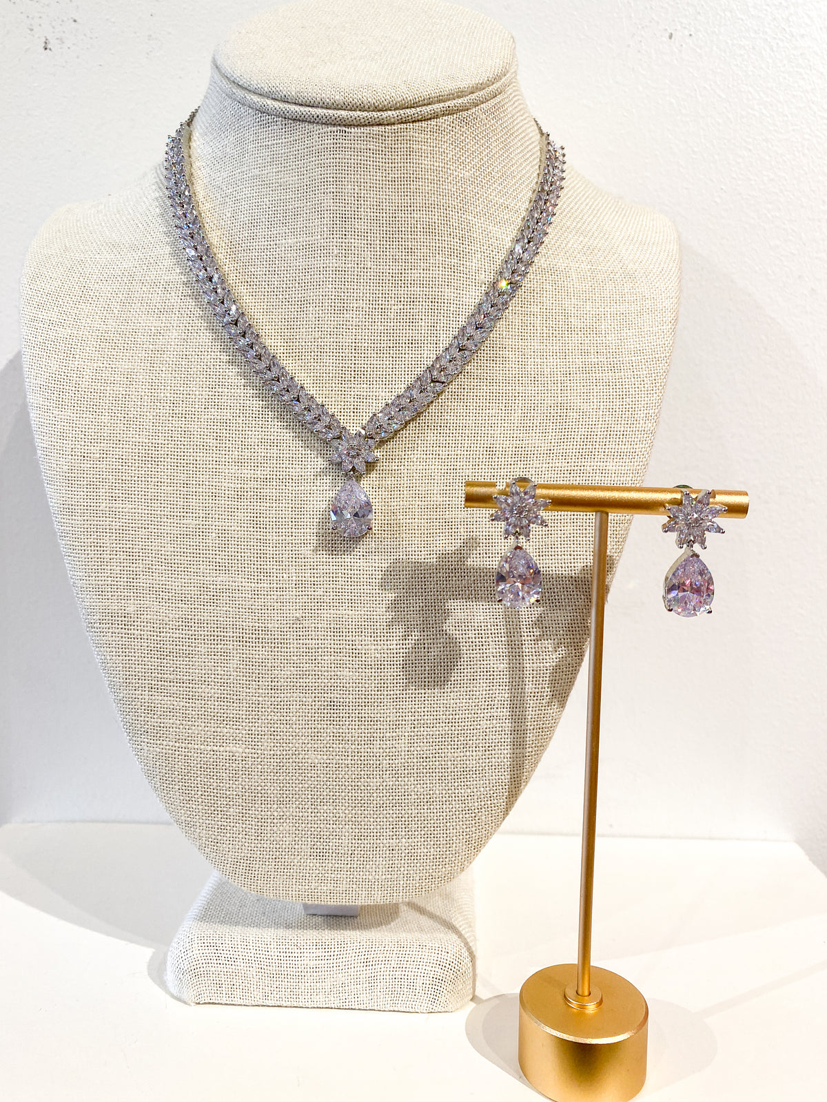 Necklace | Riviera Drop Crystal
