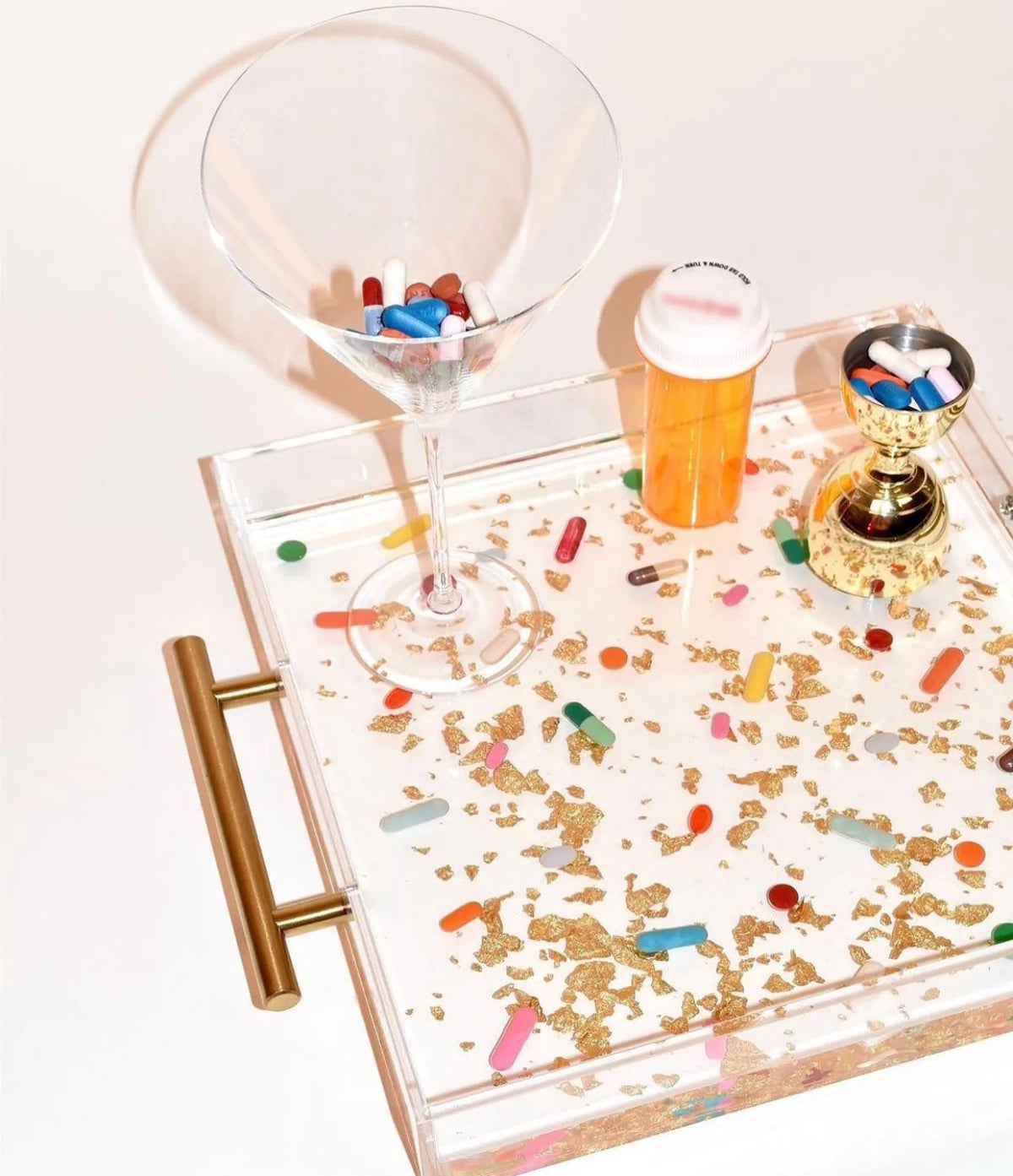Large Tray | Pills &amp; Gold | Tart by Taylor