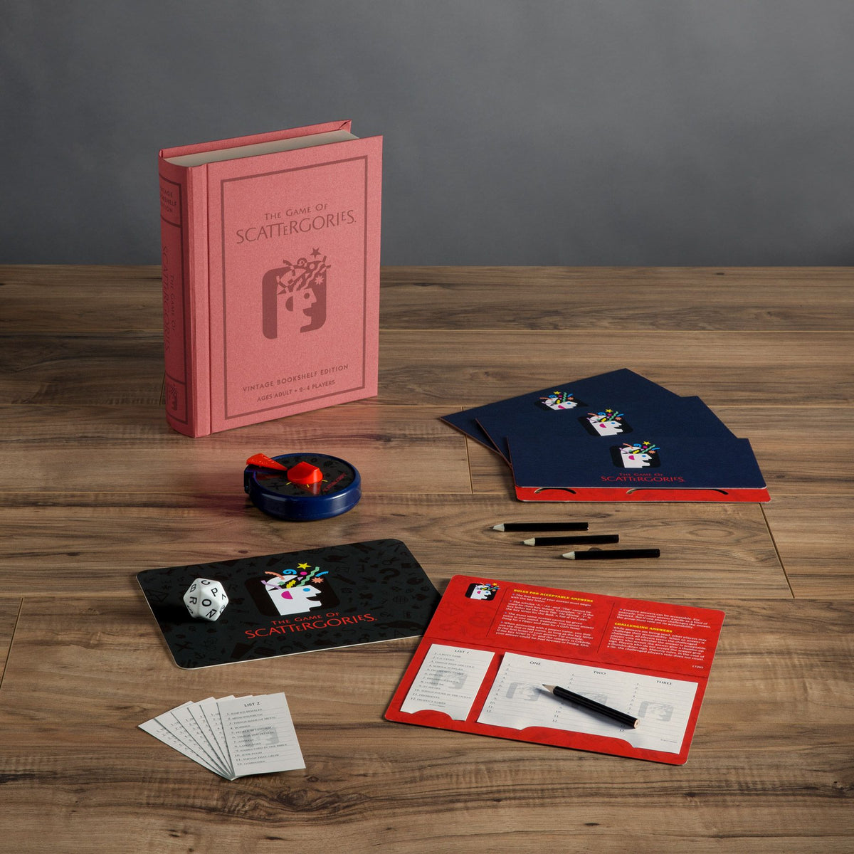 Vintage Bookshelf Edition | Scattergories | WS Game Company