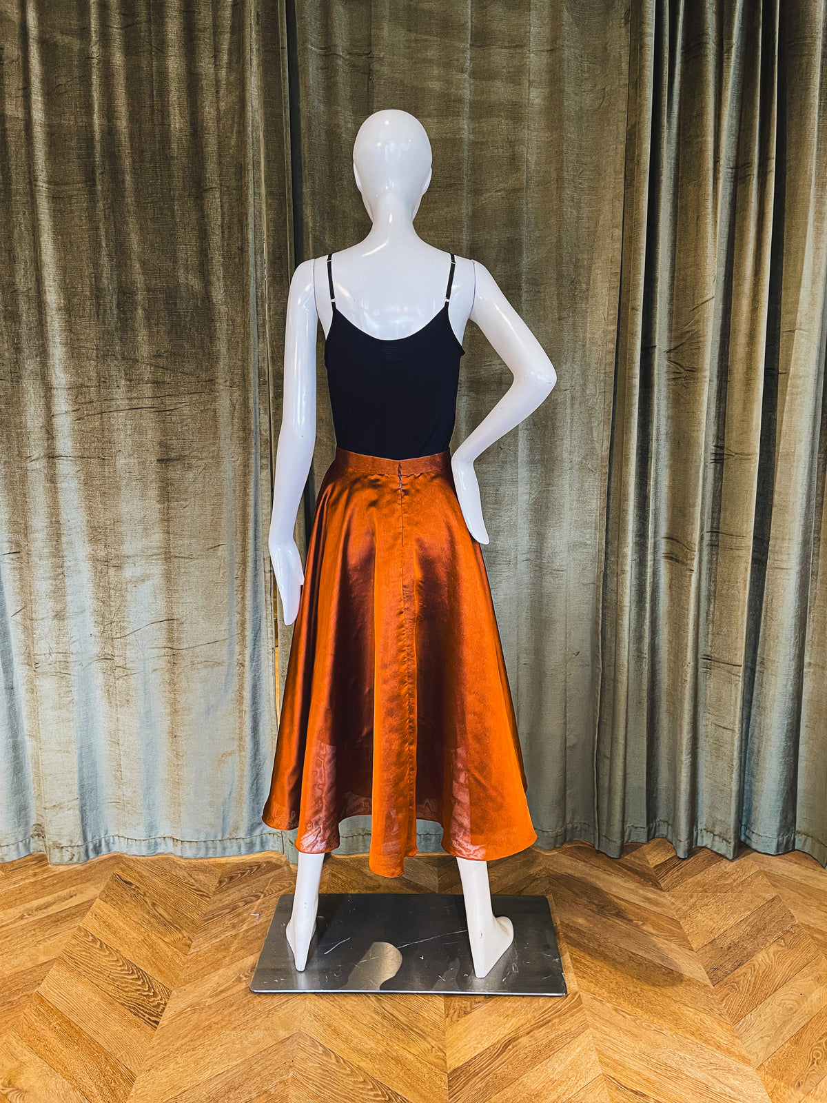 Tea Skirt | Copper Penny Organza (Limited Edition!)