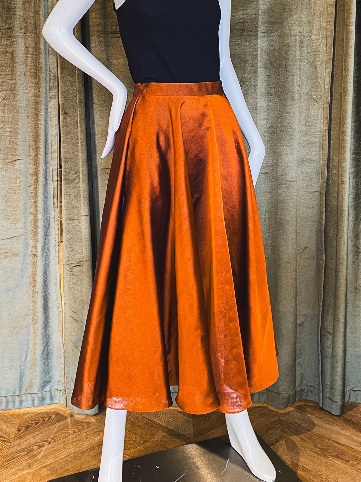 Tea Skirt | Copper Penny Organza (Limited Edition!)