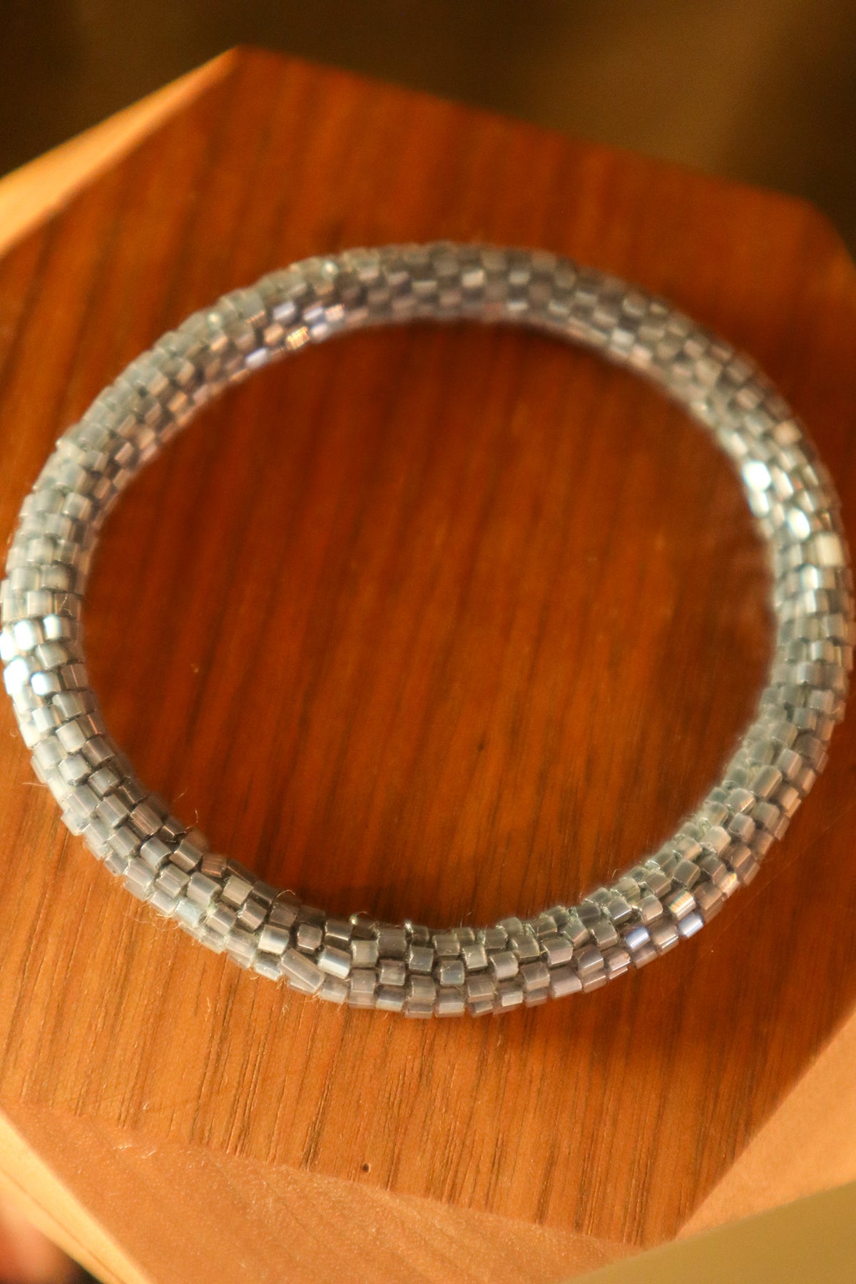 Beaded Blue Bracelet | Vintage