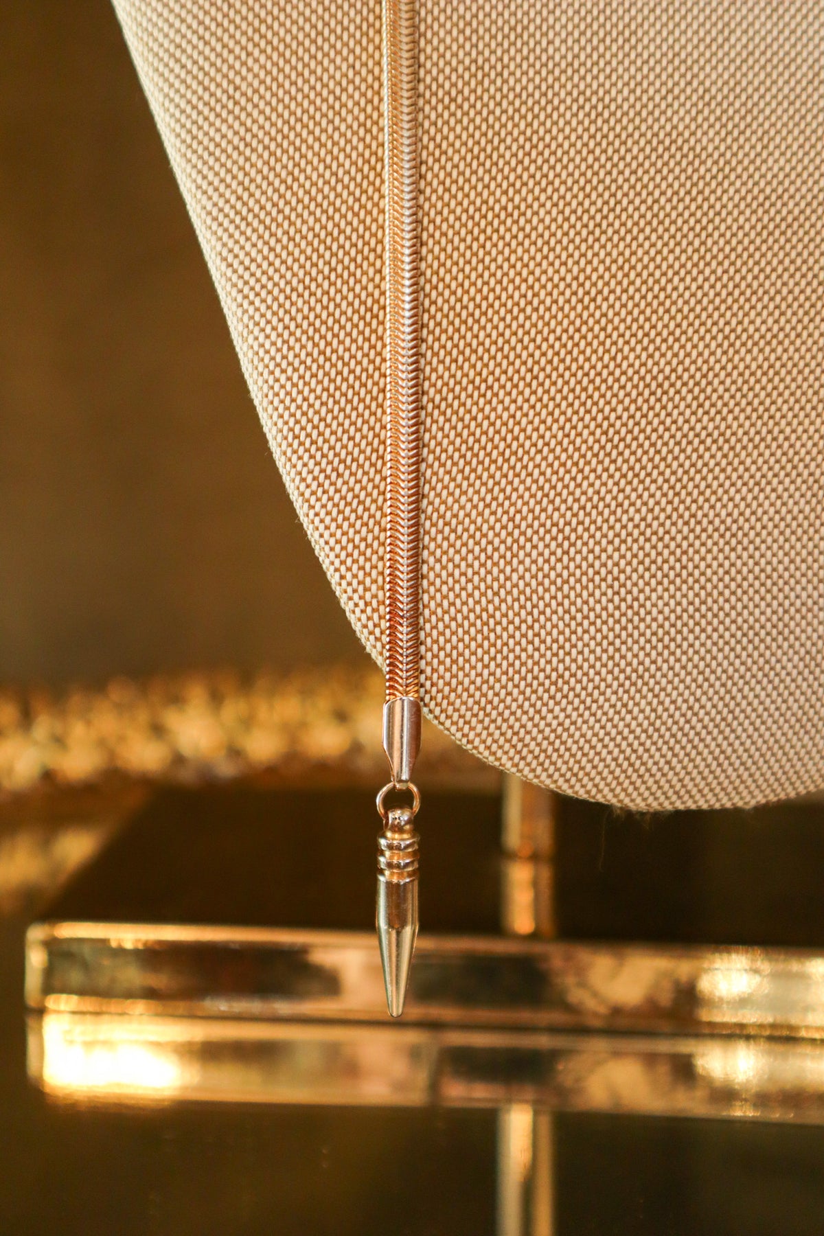 Gold Wrap Snake Necklace | Vintage