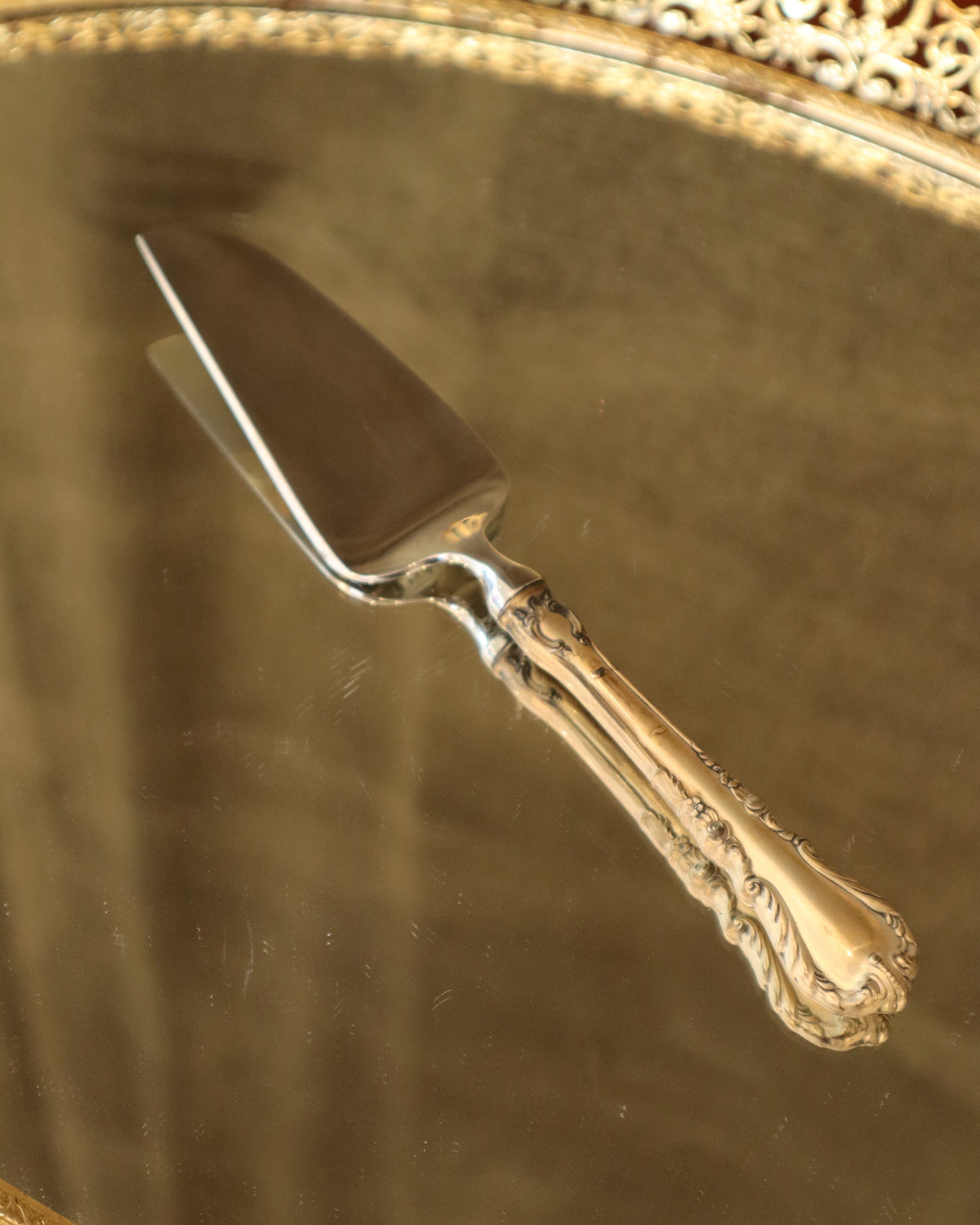 Vintage | Wallace Sterling Silver Cheese Knife