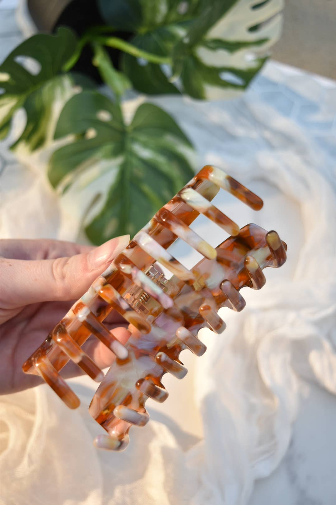 Rectangle Extra Large Hair Claws | Queens Crown | Fenna&Fei