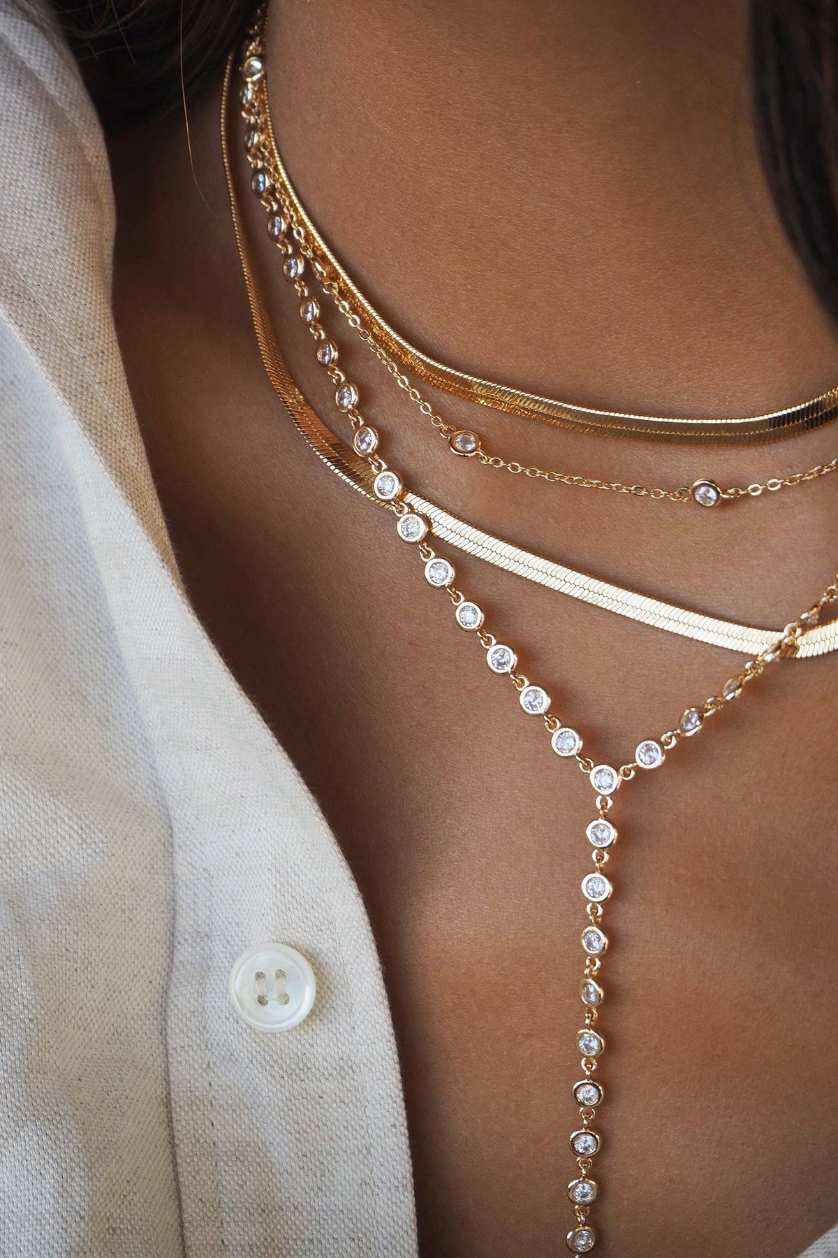 Necklace | Cici Lariat | Lili Claspe