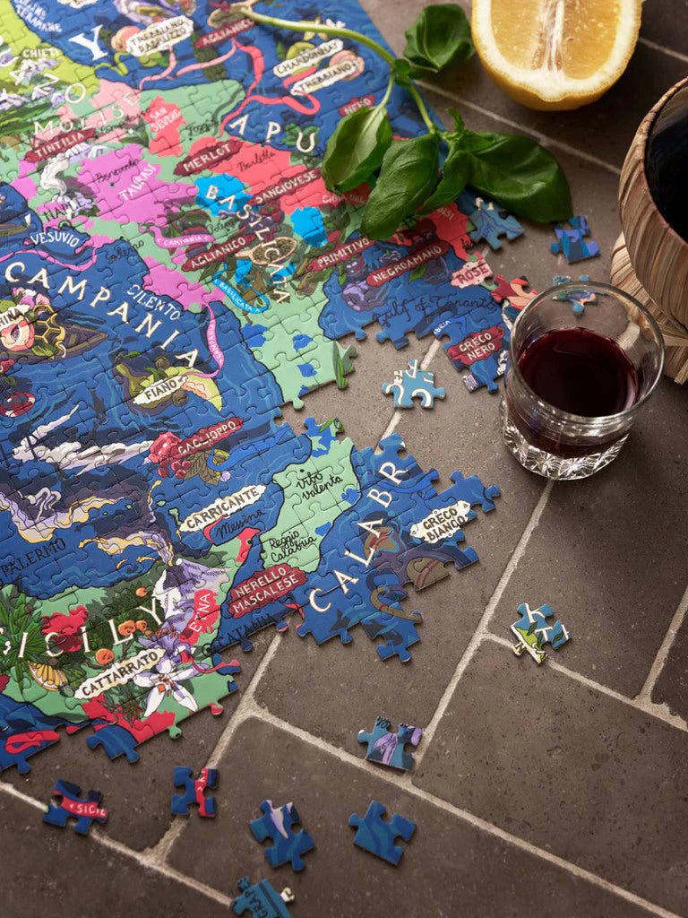 1000 Piece Wine Jigsaw Puzzle | Italy | Water &amp; Wines
