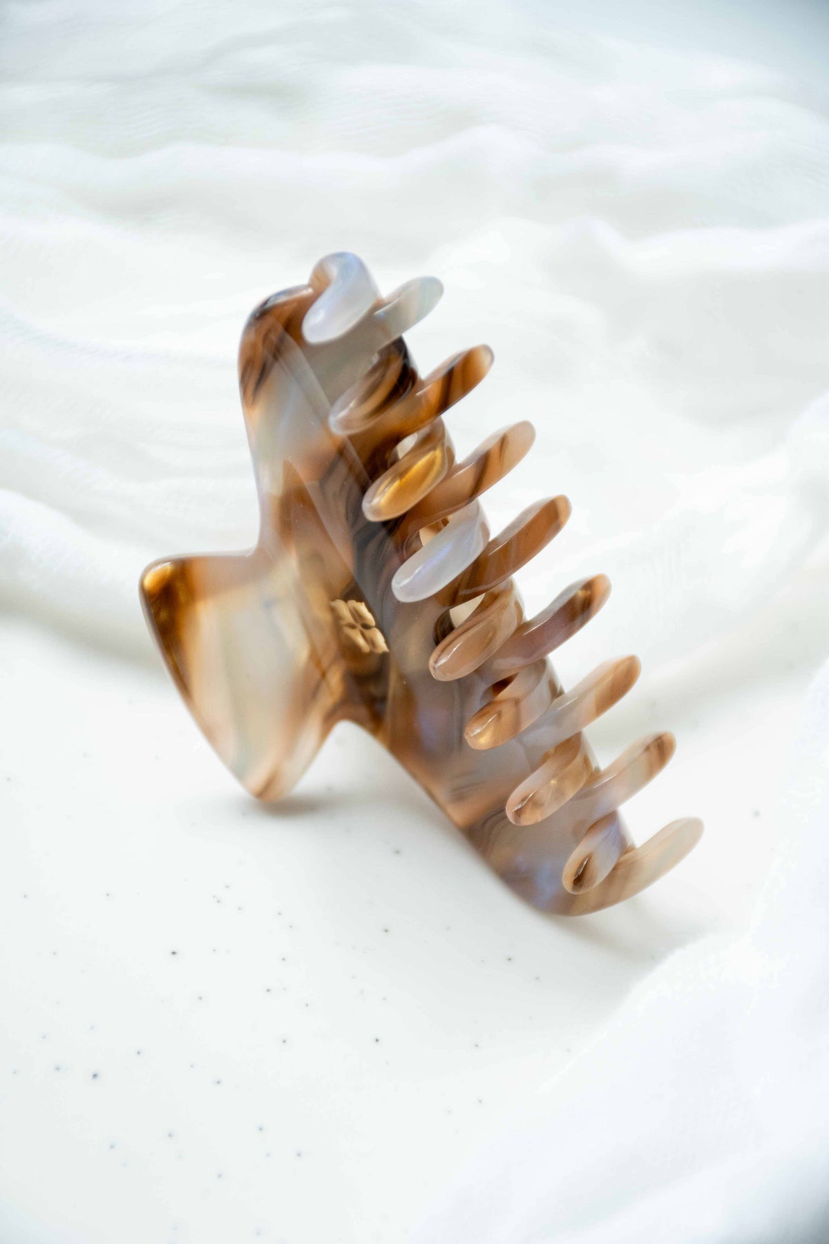 Glamour Grip Mini Claw | Ametrine - Bronze Gold Lavender | Fenna&Fei