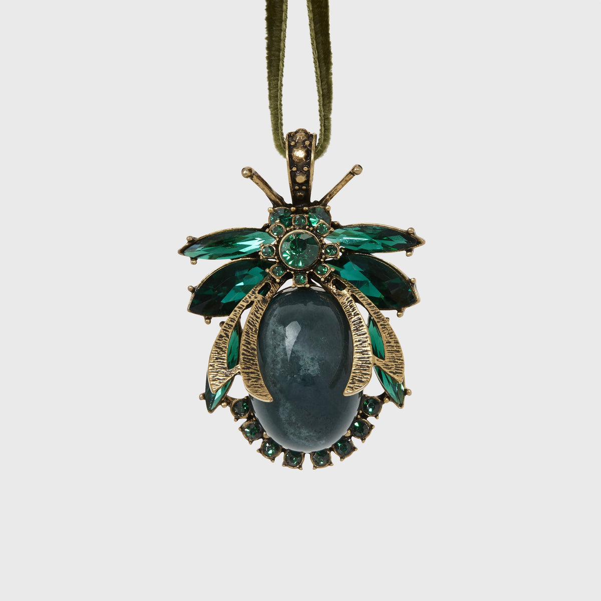 Ornament | Emerald Vintage Bug | Joanna Buchanan