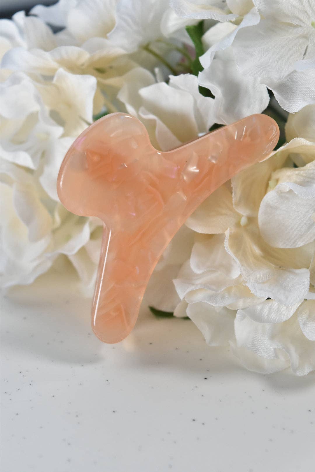 French Claw | Peach - Pink Orange Marbled | Fenna&Fei