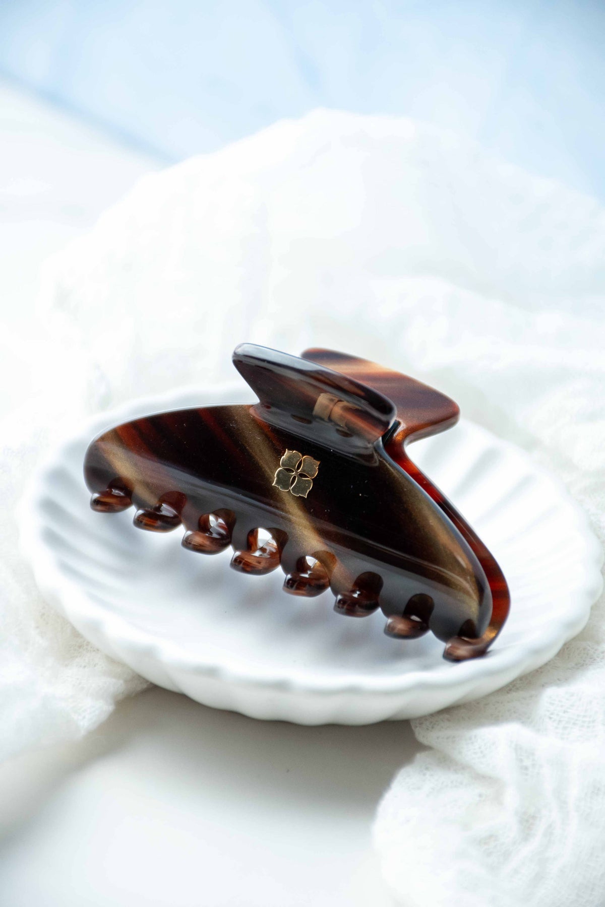 Glamour Grip Mini Claw | Tigers Eye - Bronze Gold Shimmer | Fenna&Fei