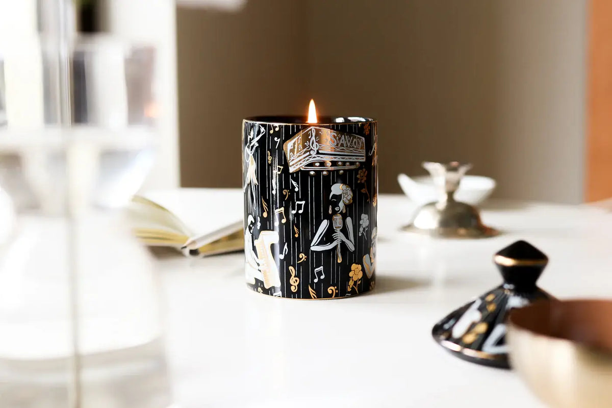Ceramic Luxury Candle | Duke | Harlem Candle Co