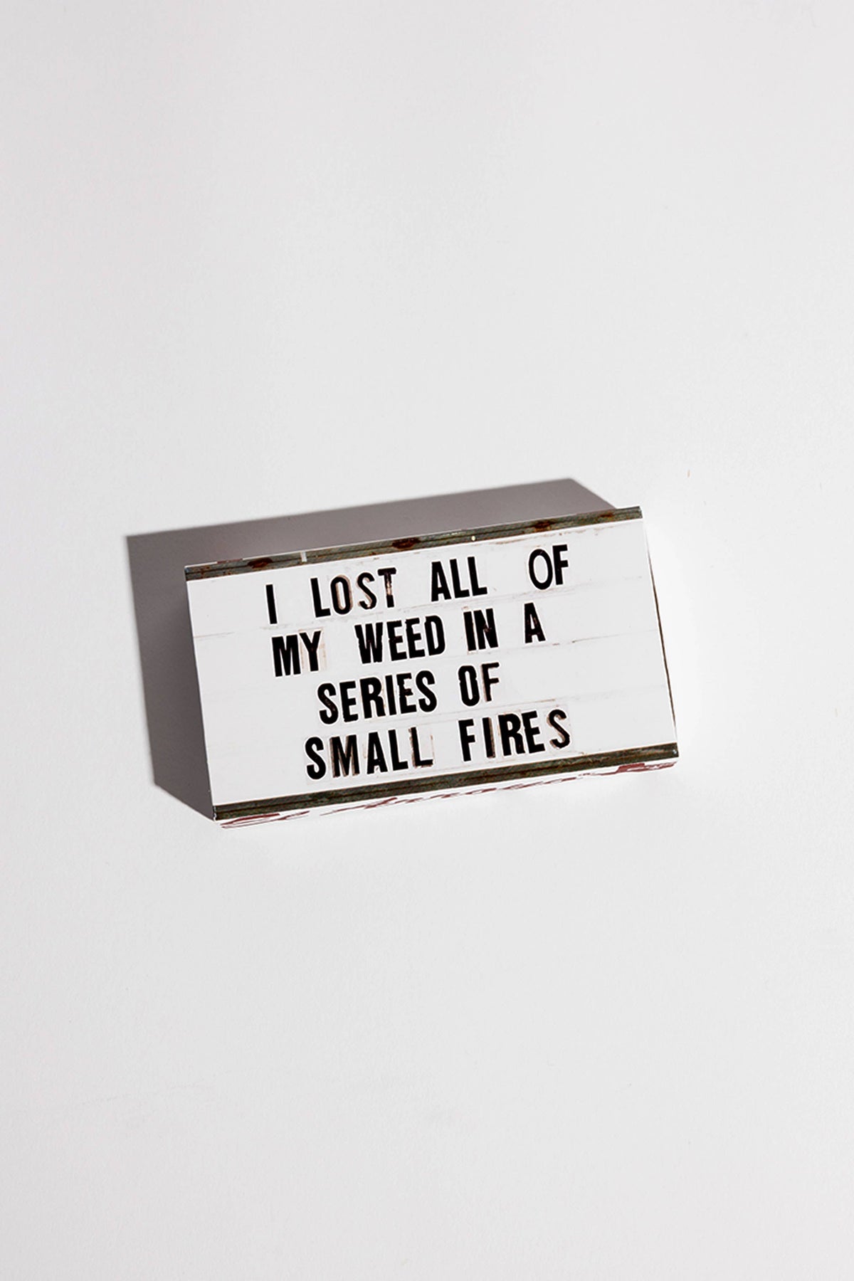 Matchbox | Small Fires | El Arroyo