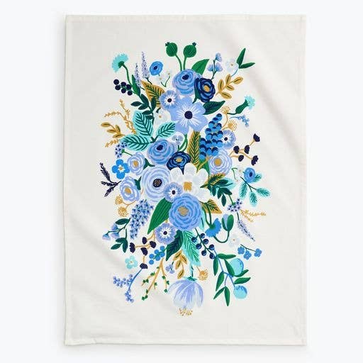 Tea Towel | Garden Party Blue | Rifle Paper Co.