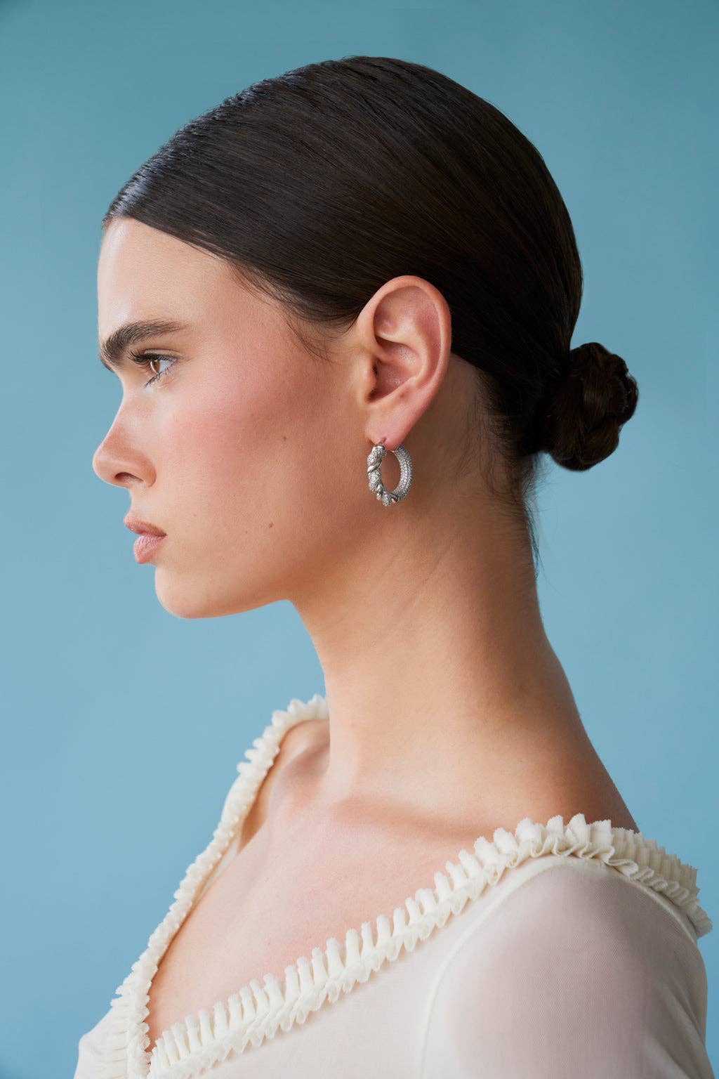 Earrings | Pavé Lilou - Small | Lili Claspe