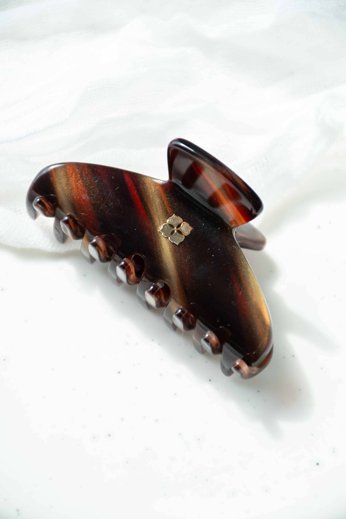 Glamour Grip Mini Claw | Tigers Eye - Bronze Gold Shimmer | Fenna&Fei