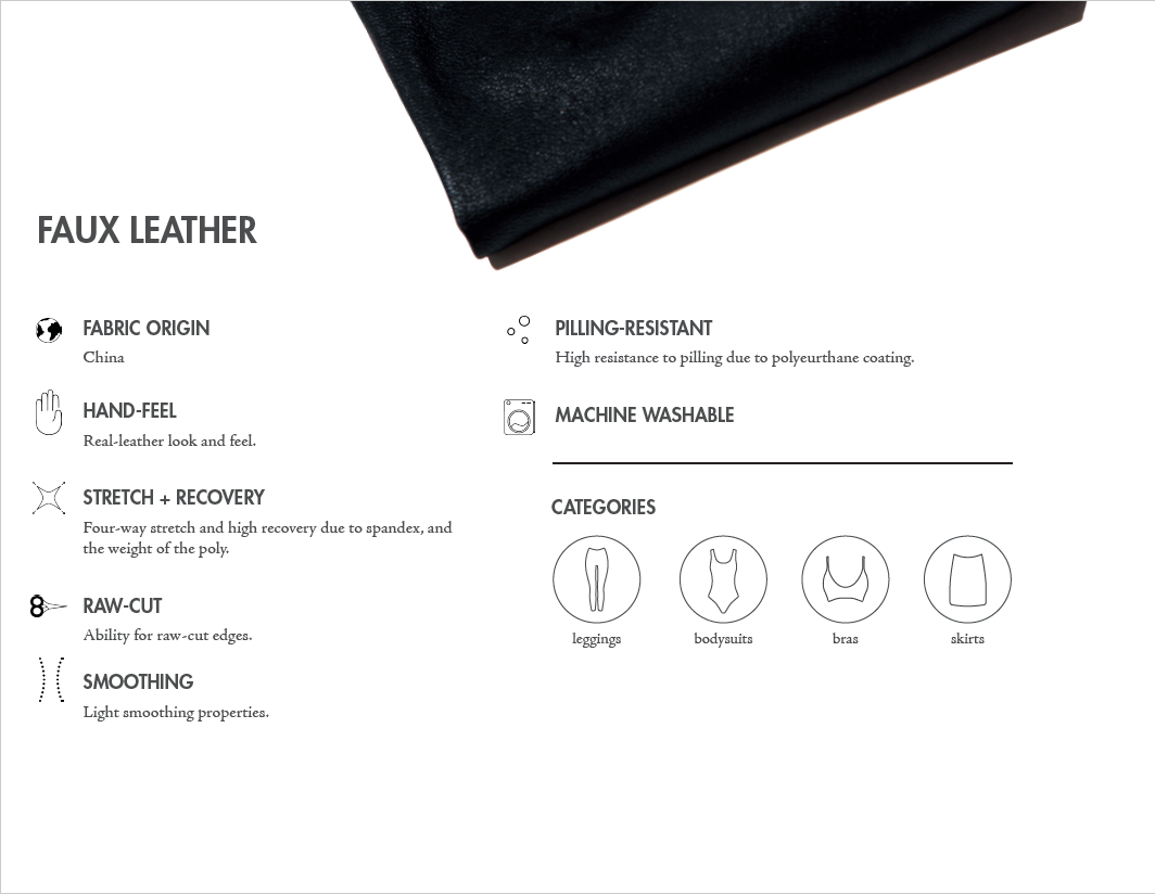 Faux Leather Midi Skirt | Commando