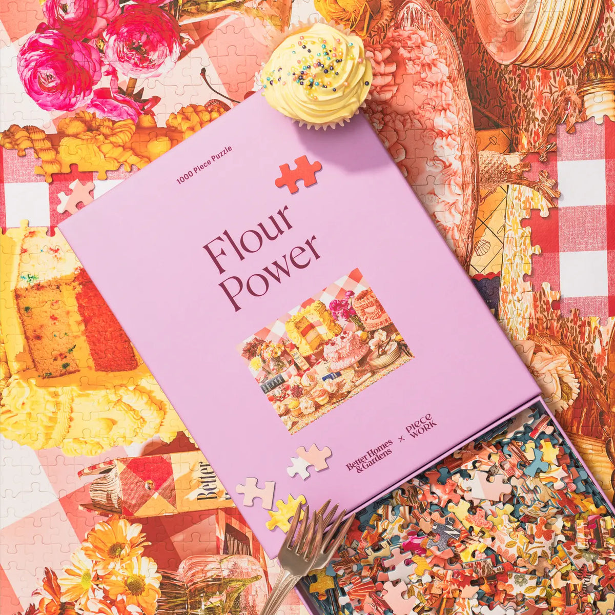 Jigsaw Puzzle | Flour Power | 1,000 Pieces | Piecework