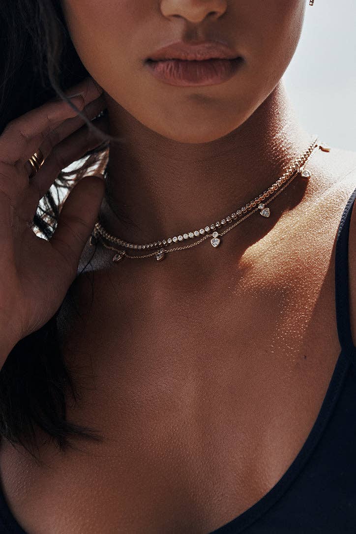 Tennis Necklace | Reese - Mini  | Lili Claspe